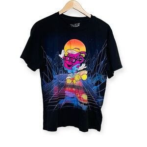 KOOL AID Man Retro Unisex Grunge Short Sleeve Graphic Tee MEDIUM